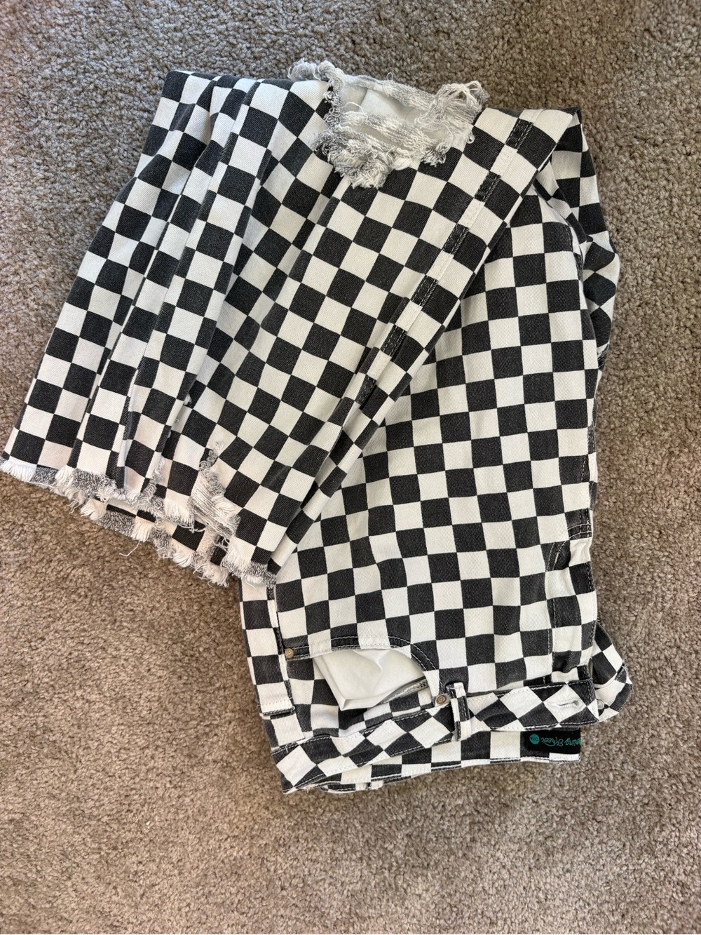 Checkered pants